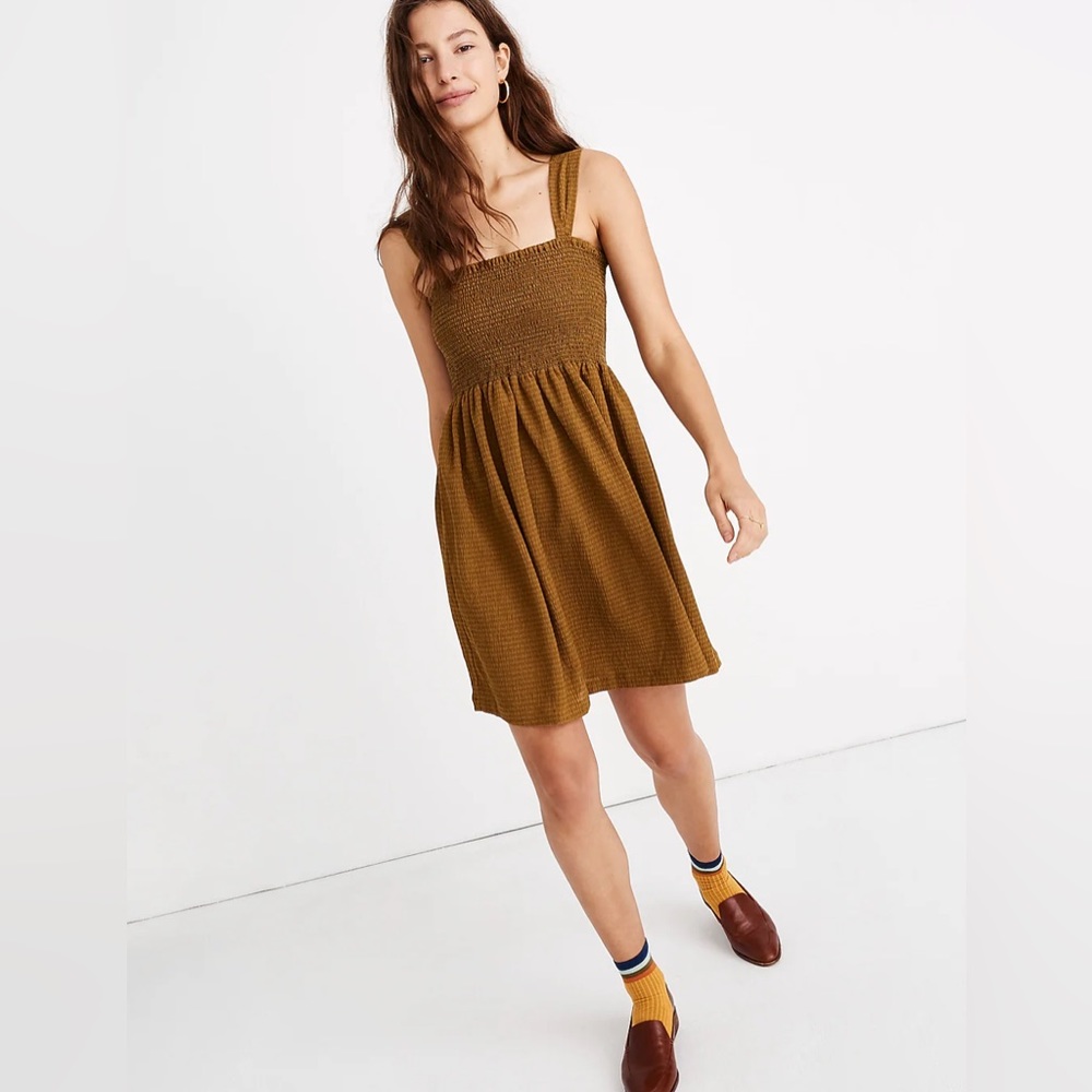 Madewell smocked dress